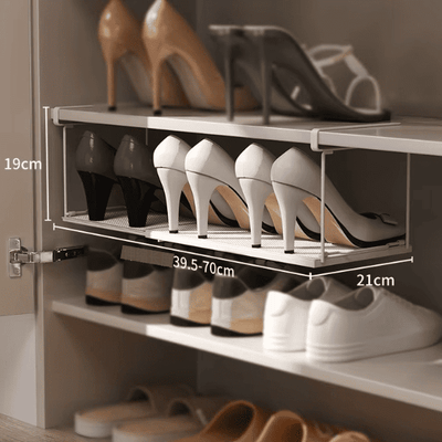 Repisa colgante extensible para zapatos