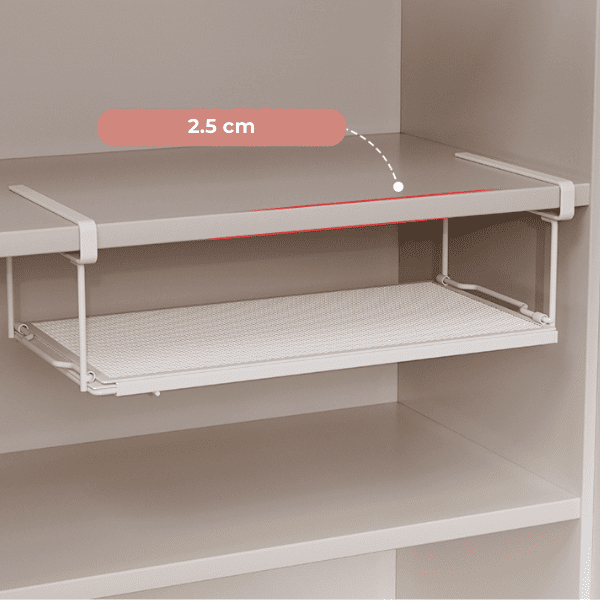 Repisa colgante extensible para zapatos
