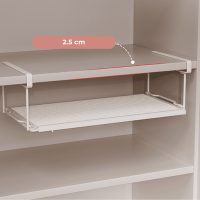 Repisa colgante extensible para zapatos