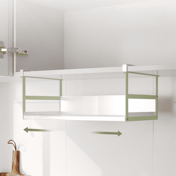 Estante colgante extensible para cocina