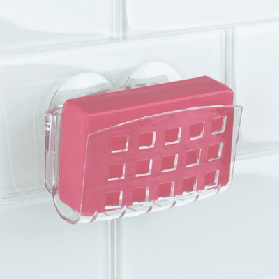 Porta esponja succión para cocina y baño