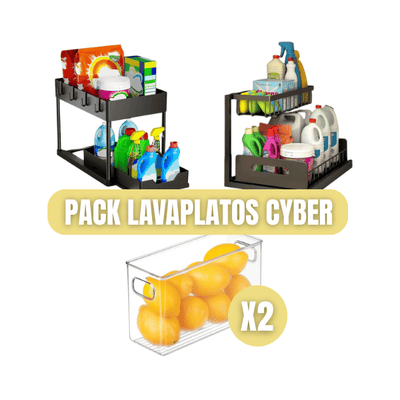 Pack CYBER BAJO LAVAPLATOS + Regalo🎁