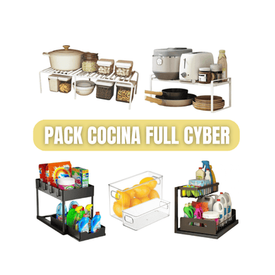 Pack CYBER COCINA FULL + 🎁Regalo + Envío gratis todo Chile