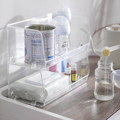 Set 2 Organizador apilable multiuso L