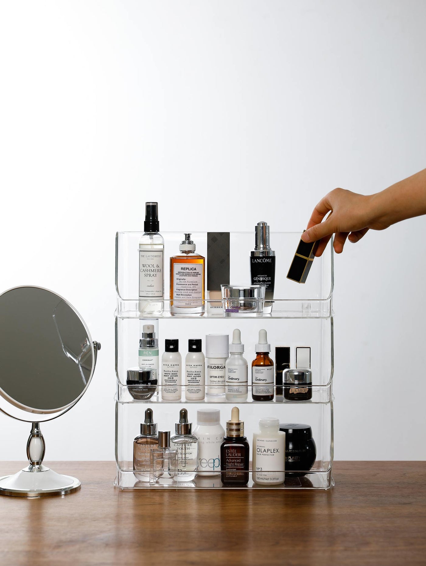 Set 2 Organizador apilable multiuso L