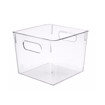 Organizador transparente multiuso 22x20x15 cm